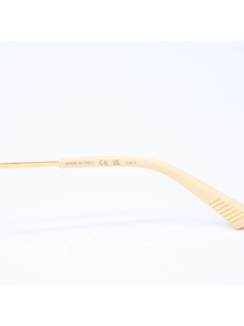 Bottega Veneta Sunglasses Eyewear 002 59 Black Gold Ivory